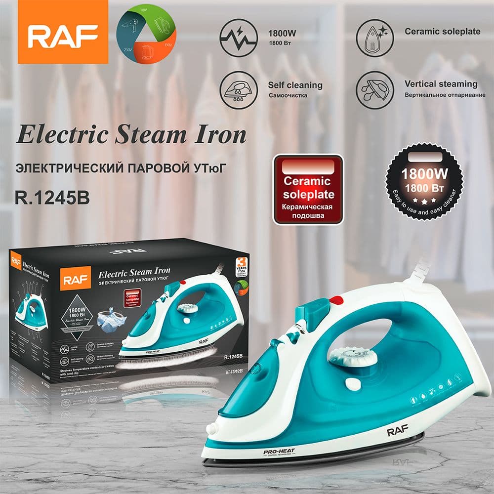 RAF Electric Steam Iron