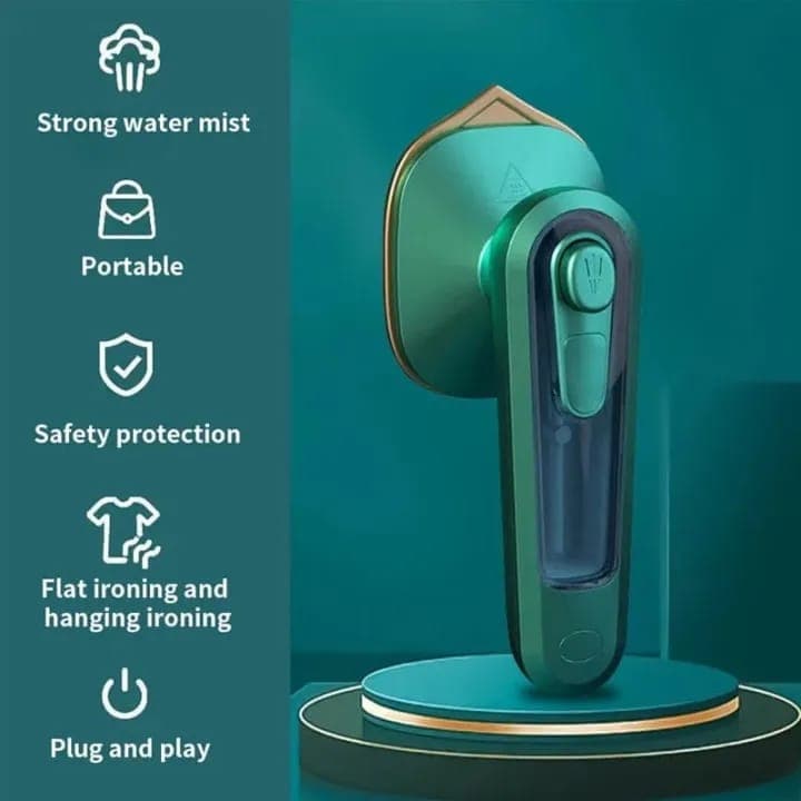 Portable Mini Electric Steam Iron Handheld Garment Steamer for Clothes